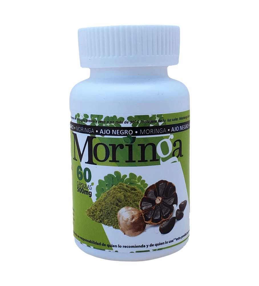 Ajo Negro con Moringa