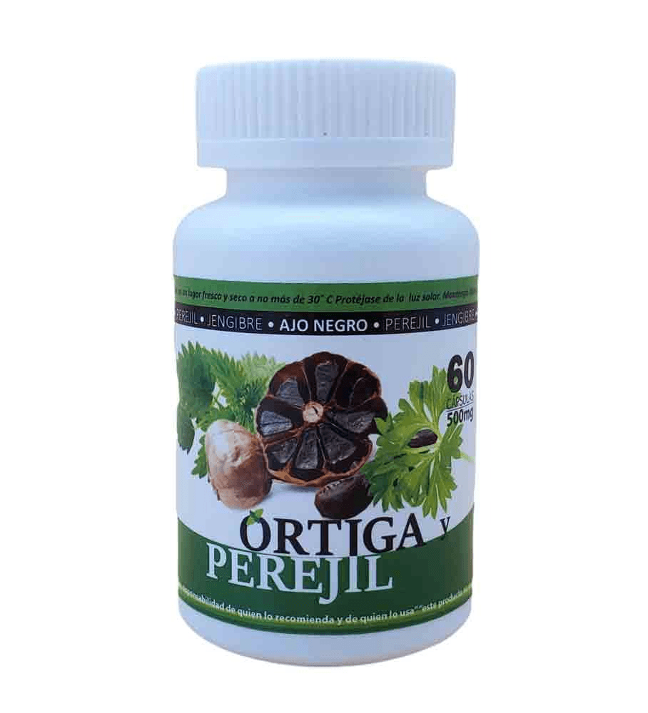 Ajo Negro con Ortiga y Perejil